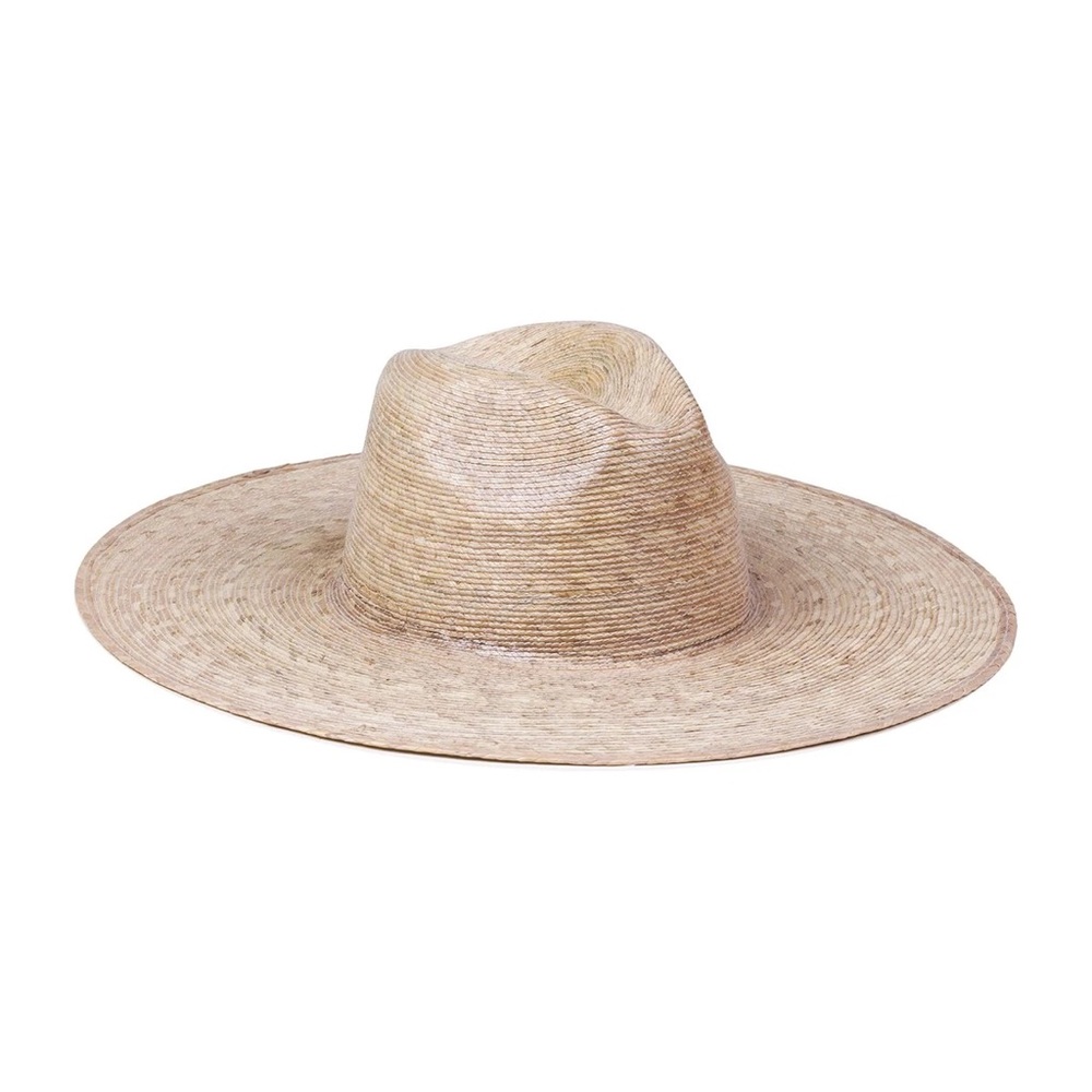 Like new Lack of color Palma Wide Fedora w/ Hat Filler